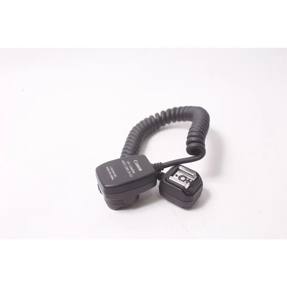 Canon OC-E3 Off-Camera Shoe Cord Photography Flash Accessory ~ 260302-WH 1023